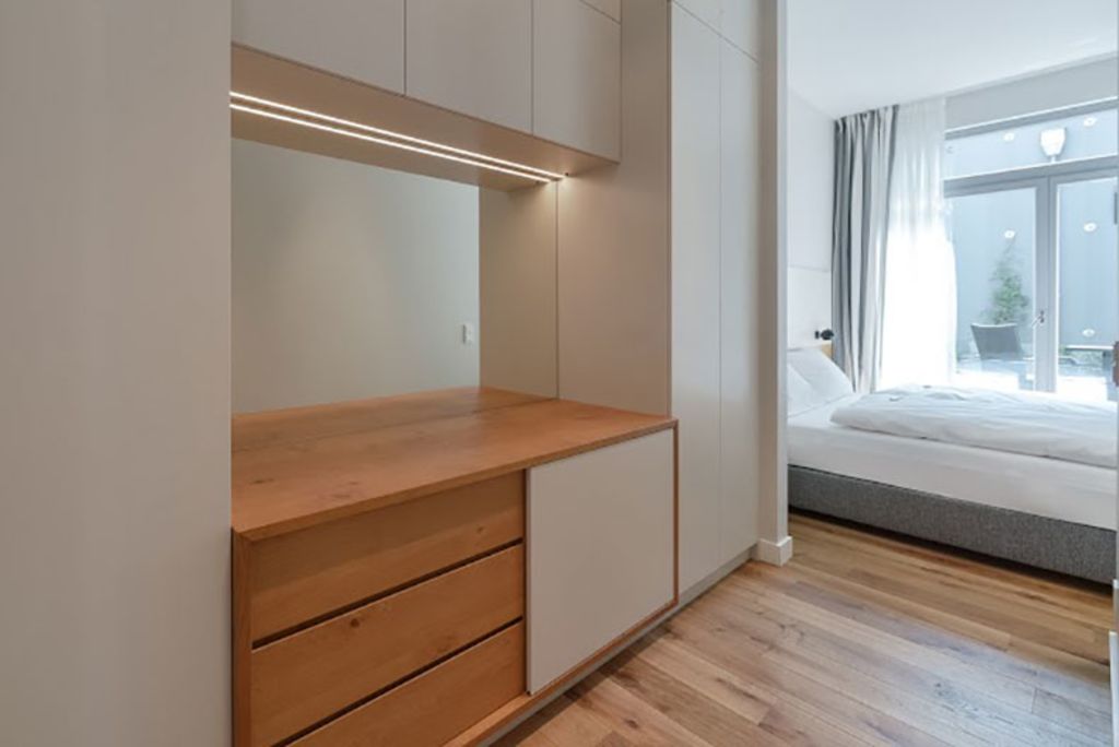 Miete 1 Zimmer Wohnung Berlin | Ganze Wohnung | Berlin | 792 | Luxus-Suite-Apartment mit Terrasse im Herzen von Mitte | Hominext