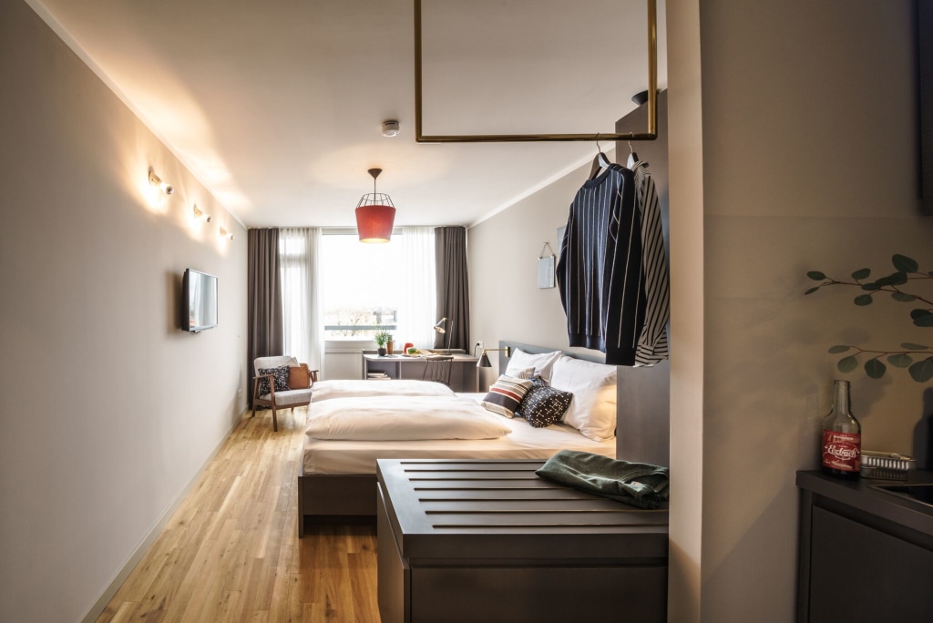 Miete 1 Zimmer Wohnung München | Ganze Wohnung | München | Single Studio mit Balkon im Zentrum Münchens | Hominext