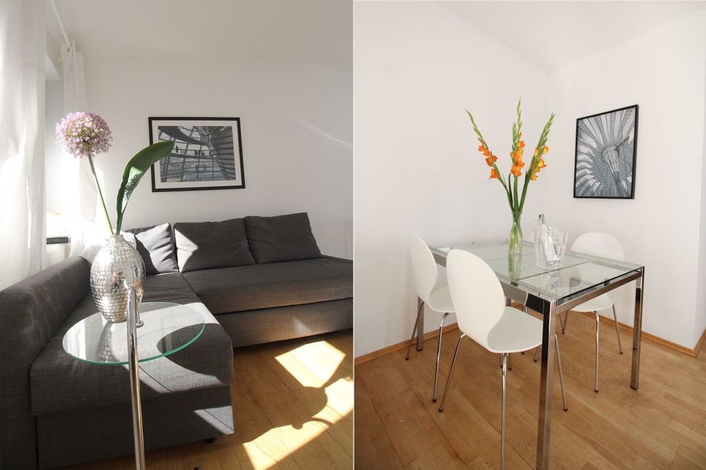 Rent 1 room apartment Berlin | Entire place | Berlin | Zentrale Wohnung mit großer Terrasse in Mitte (Galerieviertel) | Hominext