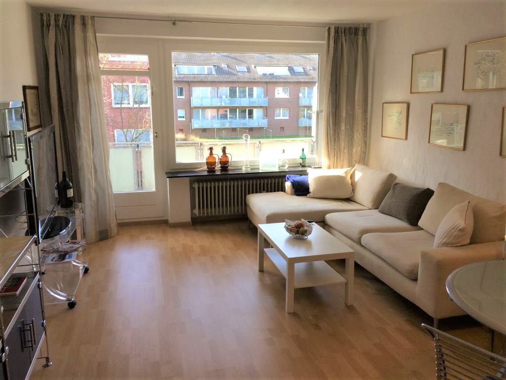 Rent 2 rooms apartment Hamburg | Entire place | Hamburg | Ruhige 2,5 Zimmerwohnung mit Balkon | Hominext