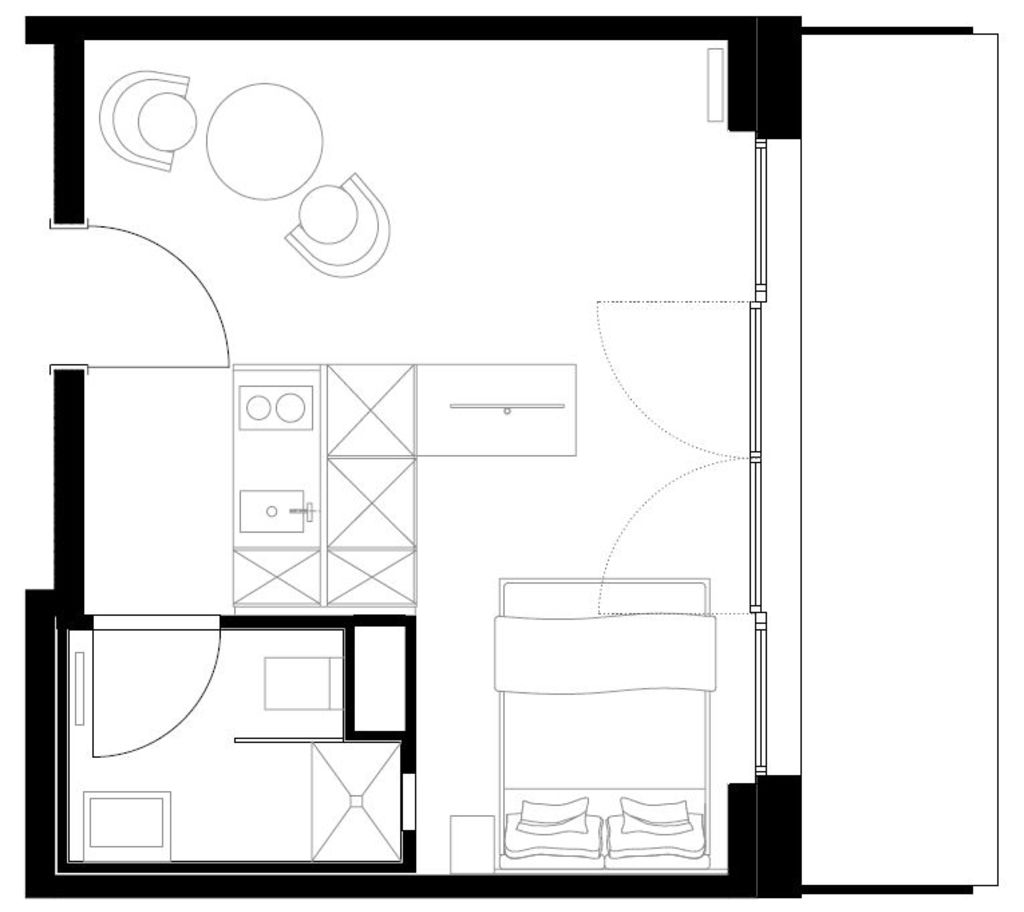 Rent 1 room apartment München | Entire place | München | Executive Double Apartment | Hominext