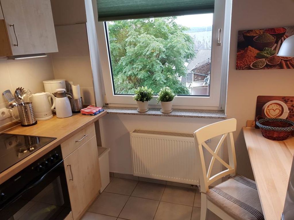 Miete 1 Zimmer Wohnung Wetter (Ruhr) | Ganze Wohnung | Wetter (Ruhr) | 1-Zi-Wohnung, 35qm, mit Loggia, Kabel-TV, WLAN, komplett eingerichtet, Reinigungsservice, Nähe Harkortsee | Hominext