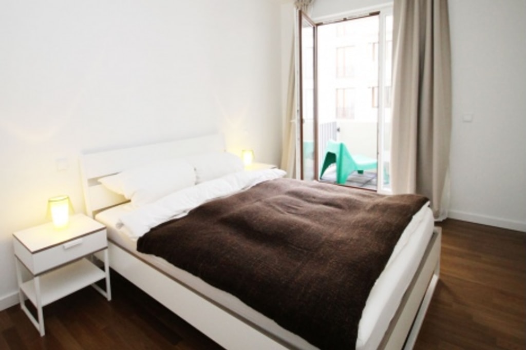 Miete 1 Zimmer Wohnung Berlin | Ganze Wohnung | Berlin | 701 | Wohnung im skandinavischen Design mit Balkon und Fitnessraum im Haus | Hominext