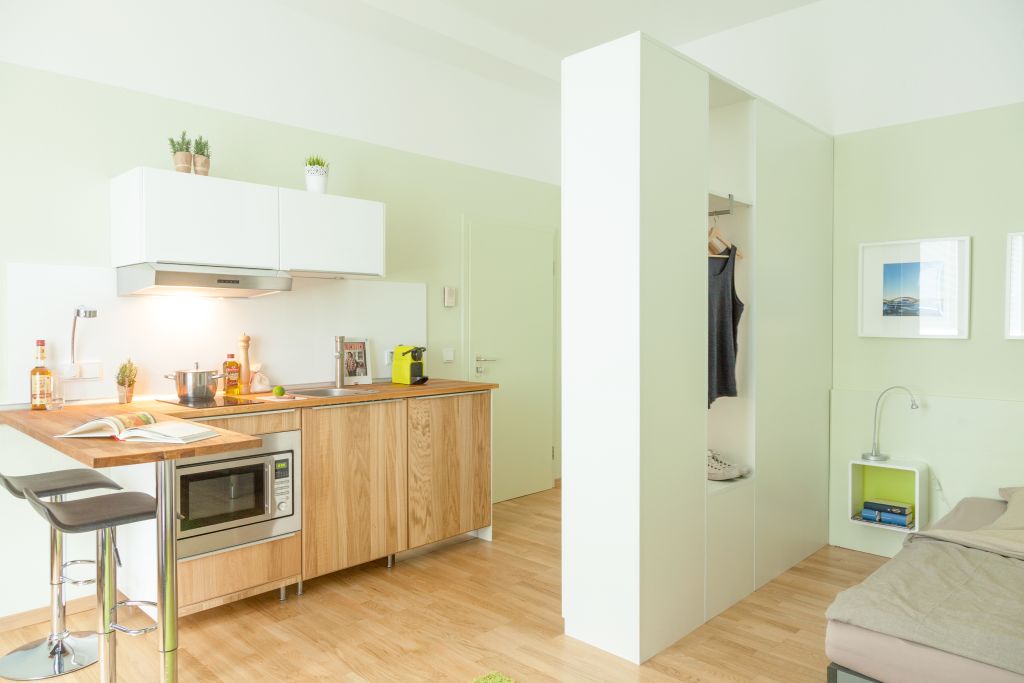 Miete 1 Zimmer Wohnung Köln | Ganze Wohnung | Köln | Geräumiges Studio-Apartment | Hominext