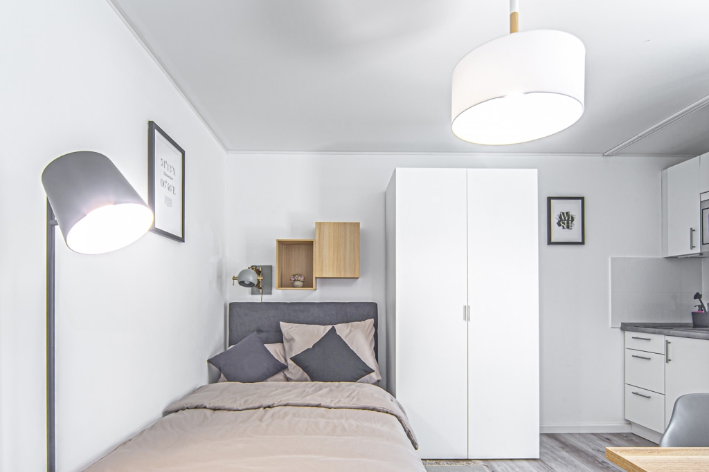 Miete 1 Zimmer Wohnung Düsseldorf | Ganze Wohnung | Düsseldorf | *****DESIGNER-STADTAPARTMENT ZUM INNENHOF GERICHTET***** | Hominext