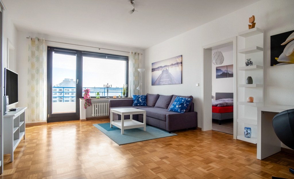 Miete 1 Zimmer Wohnung Hannover | Ganze Wohnung | Hannover | Modernes 2 Zimmer-Apartment mit Balkon | Hominext