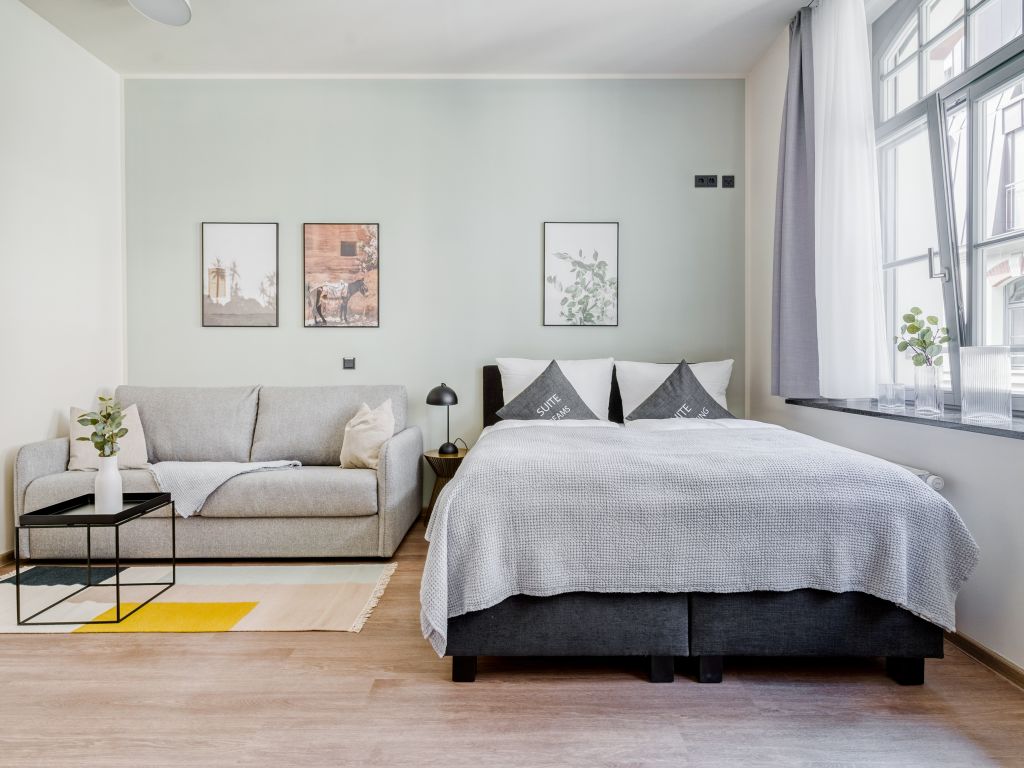 Rent 1 room apartment Leipzig | Entire place | Leipzig | Leipzig Ritterstr. - Suite XXL mit sep. Küche | Hominext