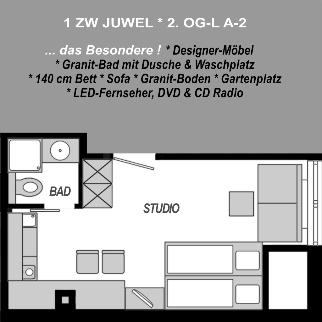 Miete 1 Zimmer Wohnung Mainz | Ganze Wohnung | Mainz | Bestes Ambiente * Gute Lage * Nähe Uni | Hominext