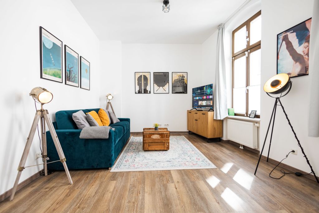 Miete 1 Zimmer Wohnung Halle (Saale) | Ganze Wohnung | Halle (Saale) | Apartment am neuen Theater | Suite 1 | Altstadt | Küche | 55qm | 4 P | | Hominext