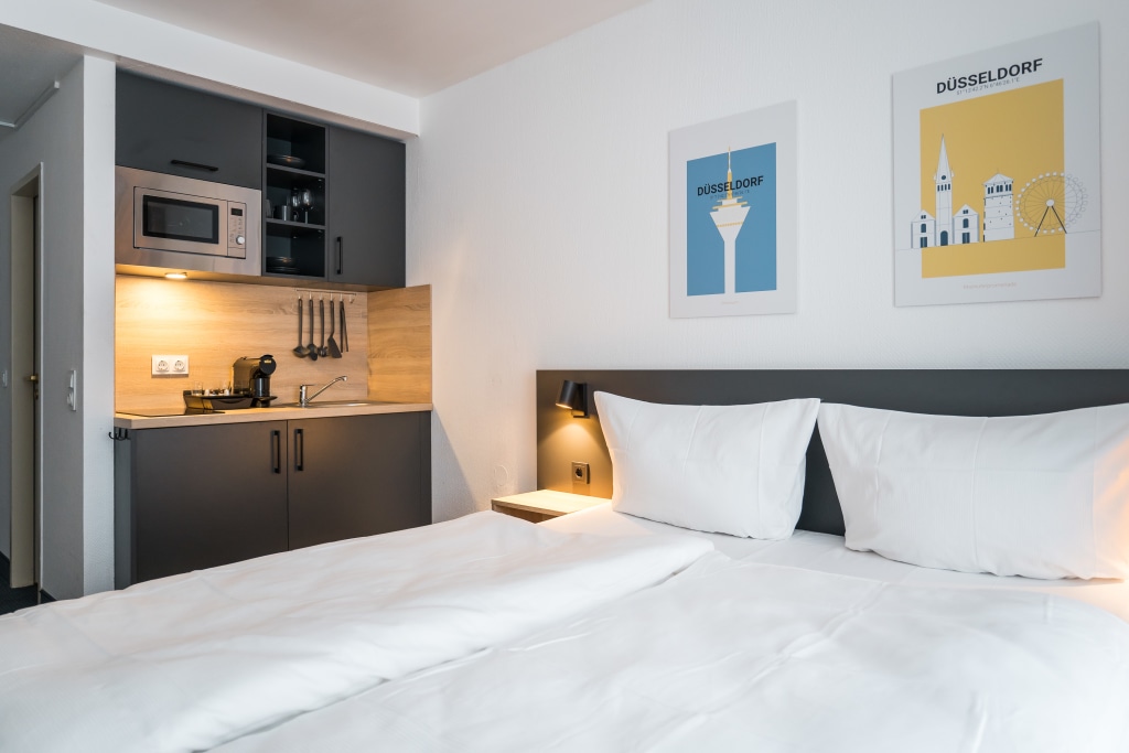 Miete 1 Zimmer Wohnung Düsseldorf | Ganze Wohnung | Düsseldorf | Apartments an der Kö | Hominext