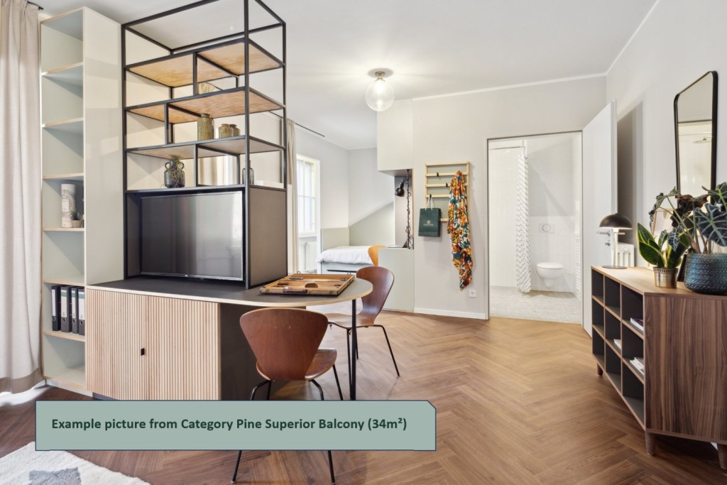 Miete 2 Zimmer Wohnung Berlin | Ganze Wohnung | Berlin | Serviced Apartments - Sequoia Superior Balcony Apartment | Hominext