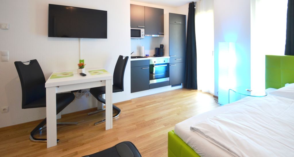 Miete 1 Zimmer Wohnung Mörfelden-Walldorf | Ganze Wohnung | Mörfelden-Walldorf | Preiswertes Service-Apartment nahe Frankfurt | Hominext