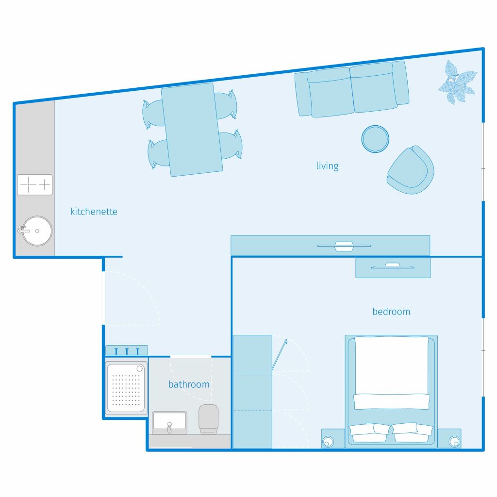 Rent 1 room apartment Berlin | Entire place | Berlin | Wohne modern & komfortabel in Berlin | Hominext