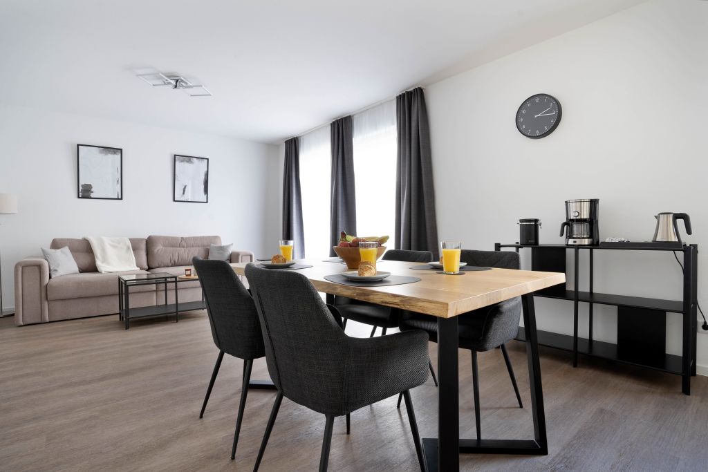 Miete 1 Zimmer Wohnung Lengerich | Ganze Wohnung | Lengerich | Gemütliche Doppelbett-Apartments in Lengerich | Hominext