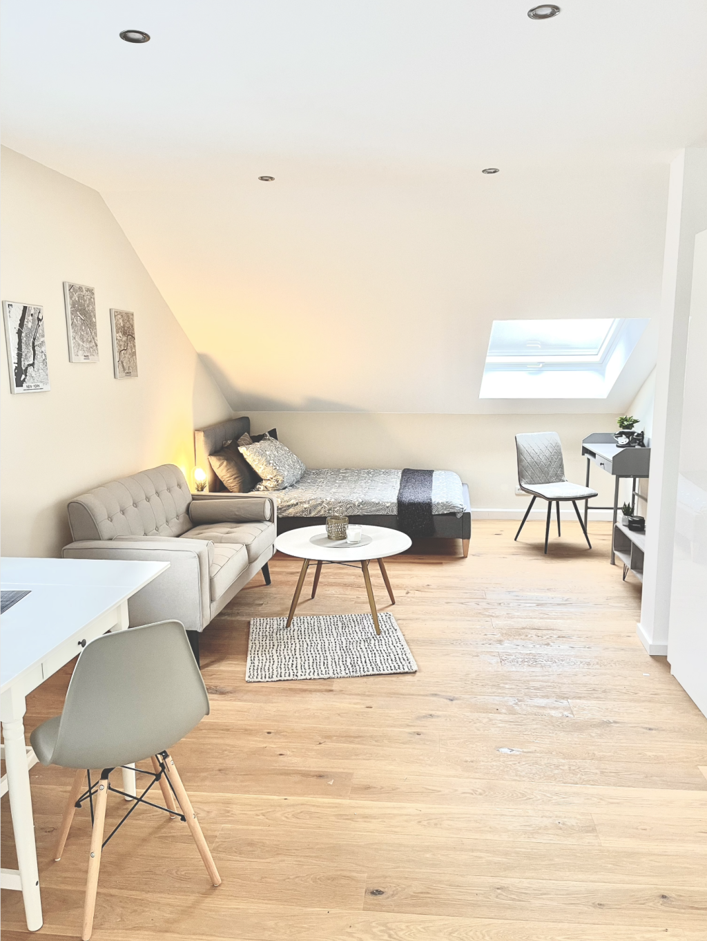 Miete 1 Zimmer Wohnung Friedrichsdorf | Ganze Wohnung | Friedrichsdorf | Gemütliches möbliertes 1-Zimmerapartment mit Balkon | Hominext