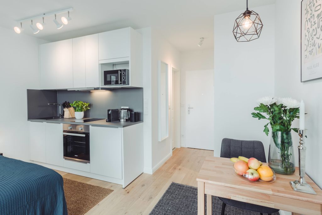 Miete 1 Zimmer Wohnung Berlin | Ganze Wohnung | Berlin | Modernes Studio mit Dachterrasse im Prenzlauer Berg | Hominext