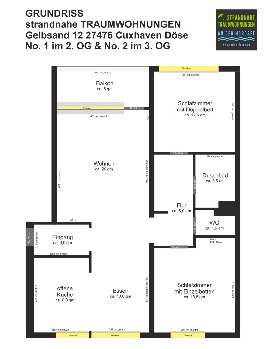 Rent 2 rooms apartment Cuxhaven | Entire place | Cuxhaven | Strandnahe Traumwohnung - modern und voll ausgestattet für max. 4 Personen 2012 komplett saniert | Hominext