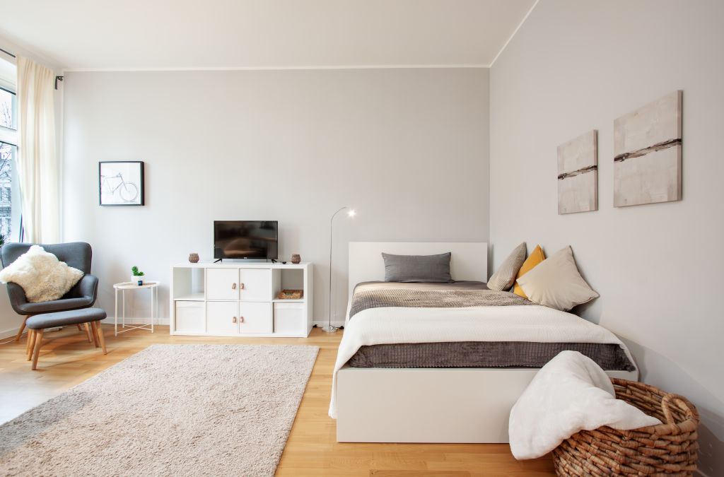 Miete 1 Zimmer Wohnung Düsseldorf | Ganze Wohnung | Düsseldorf | Helles Apartment im Jugendstilhaus! | Hominext