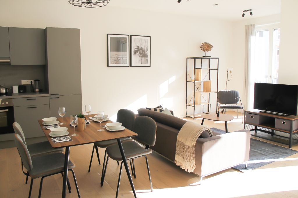 Miete 1 Zimmer Wohnung Berlin | Ganze Wohnung | Berlin | Charmantes Apartment im Neubau des skandinavischen Viertels Prenzlauer Berg | Hominext