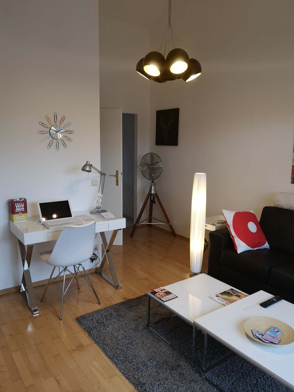 Rent 1 room apartment Berlin | Entire place | Berlin | Schön, ruhig, sonnig: Dachgeschoss mit Terrasse in Mitte am Arkonaplatz | Hominext