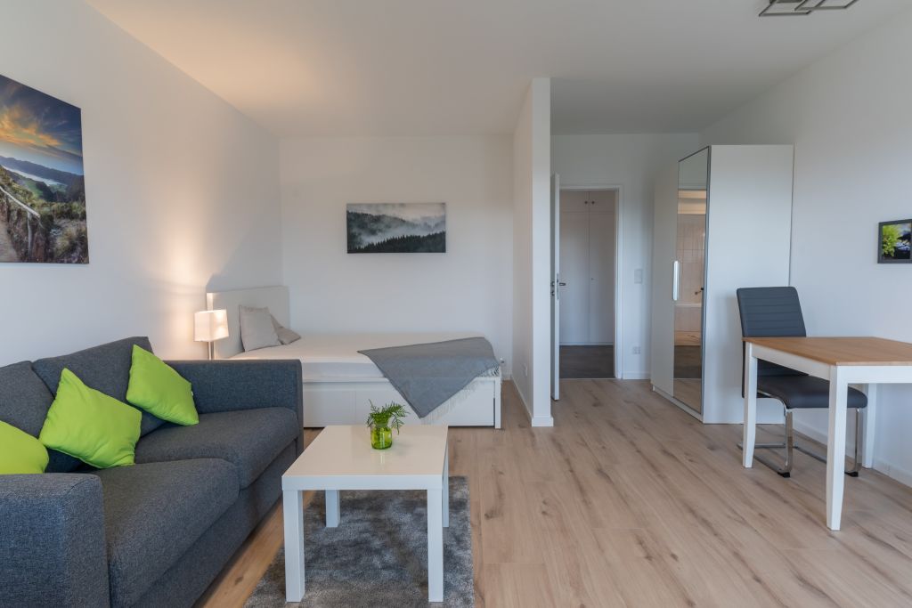 Miete 1 Zimmer Wohnung Bad Homburg vor der Höhe | Ganze Wohnung | Bad Homburg vor der Höhe | Moderne, helle und ruhige Wohnung in Bad Homburg bei Frankfurt | Hominext