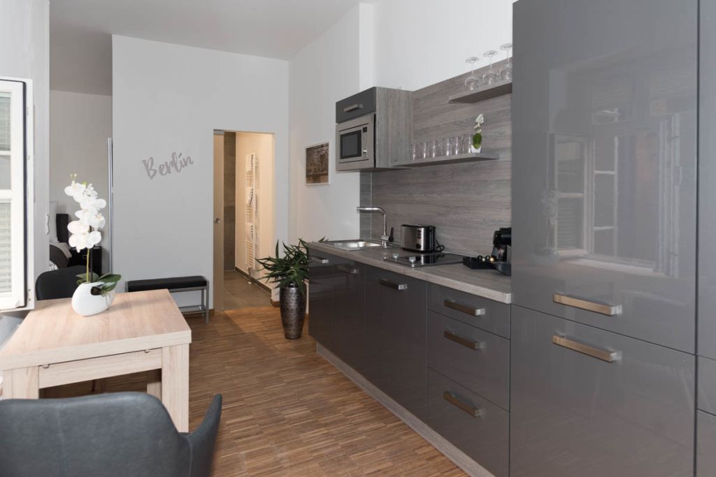 Miete 1 Zimmer Wohnung Berlin | Ganze Wohnung | Berlin | Vollmöbliertes Apartment am Rosenthaler Platz | Hominext