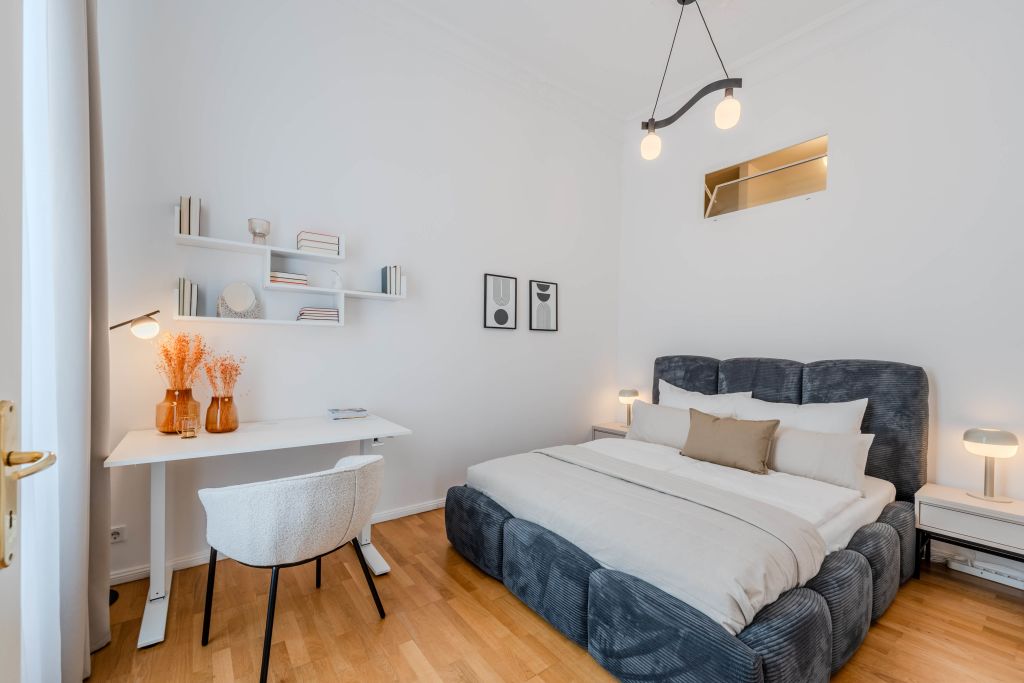 Miete 1 Zimmer Wohnung Berlin | Ganze Wohnung | Berlin | Sophistizierte Einfachheit: Stilvolles 2-Zimmer-Apartment mit Balkon | Hominext