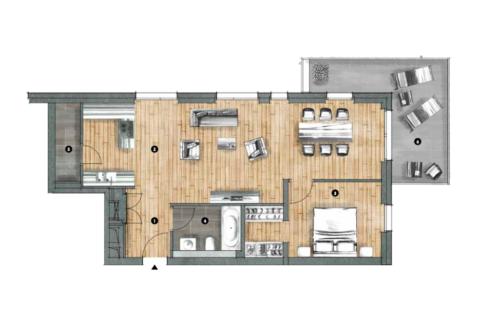 Rent 1 room apartment Düsseldorf | Entire place | Düsseldorf | Premium Home Office Loft in Flingern mit großem Balkon | Hominext