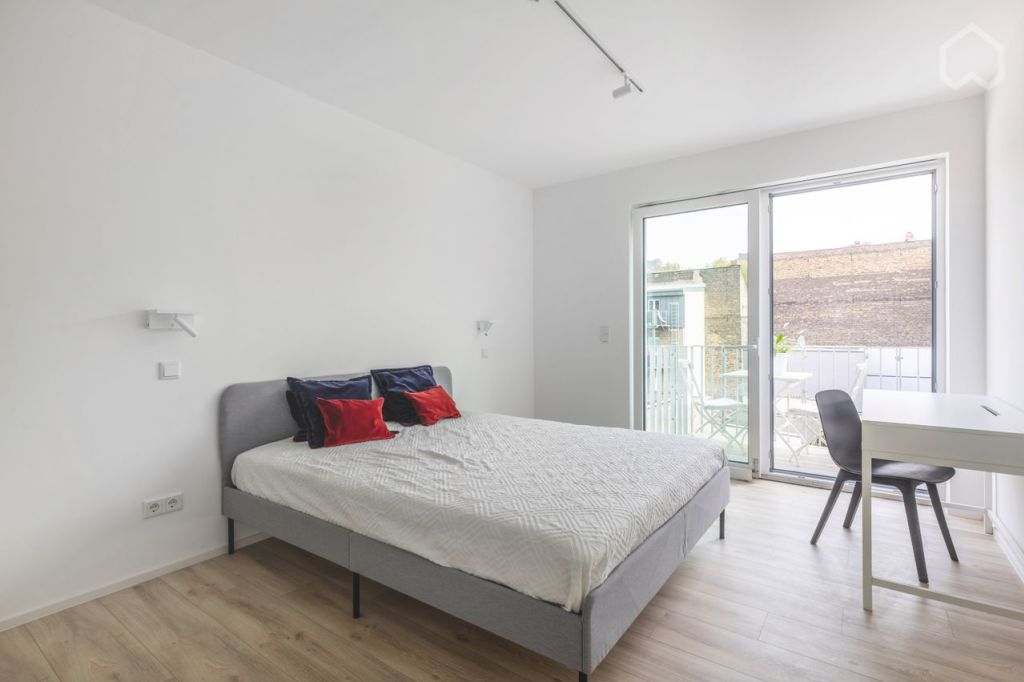 Miete 1 Zimmer Wohnung Mannheim | Ganze Wohnung | Mannheim | Komplett neues Apartment mit Balkon in Mannheim, Erstbezug | Hominext