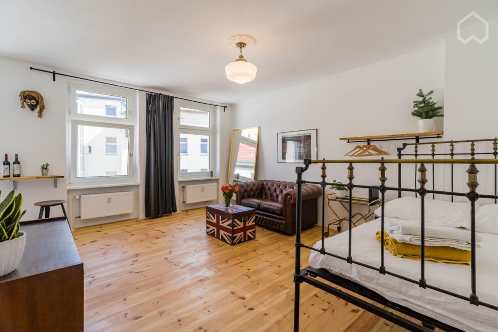 Rent 1 room apartment Berlin | Entire place | Berlin | Sunshine Designer Apt Kreuzberg Neukölln near Park Canal Subway U7 U8 | Hominext