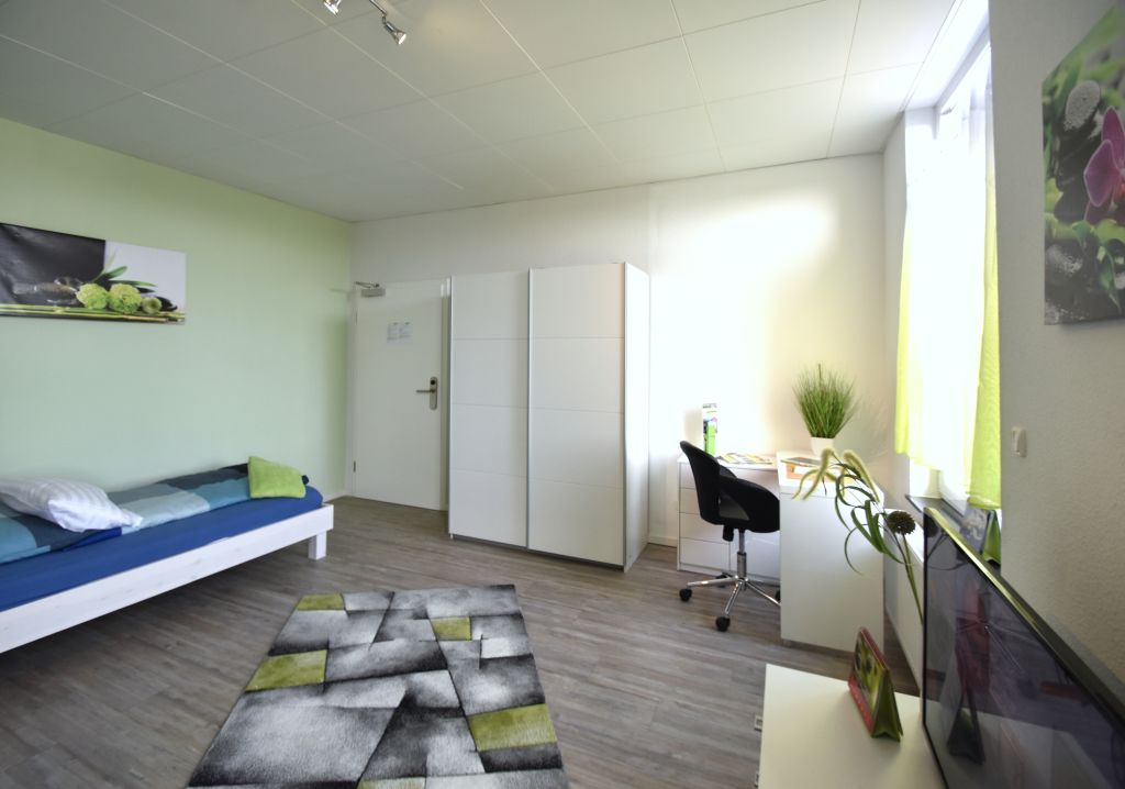 Miete 1 Zimmer Wohnung Raunheim | Ganze Wohnung | Raunheim | Boarding-Apartment nahe Flughafen Frankfurt | Hominext