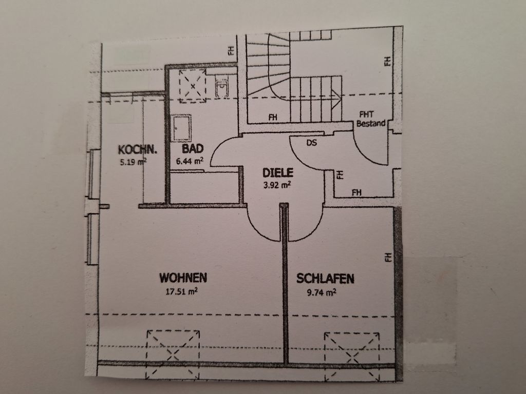 Rent 1 room apartment Warendorf | Entire place | Warendorf | Haus Warnduorp: Wohnung auf Zeit in der Pferdestadt Warendorf für den gehobenen Anspruch (Wohnung 5) | Hominext