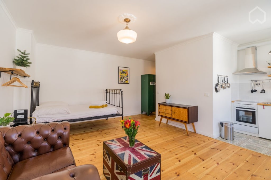 Miete 1 Zimmer Wohnung Berlin | Ganze Wohnung | Berlin | Helle Designer Wohnung beste Lage Kreuzberg Neukölln Hermannplatz Maybachufer Schönleinstr Südstern Hasenheide Graefekiez U7/8 | Hominext