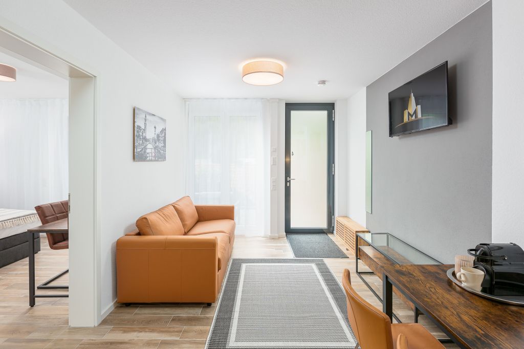 Miete 1 Zimmer Wohnung Heidelberg | Ganze Wohnung | Heidelberg | Neueröffnung: 2-Zimmer-Businessapartment mit Aussicht | Hominext