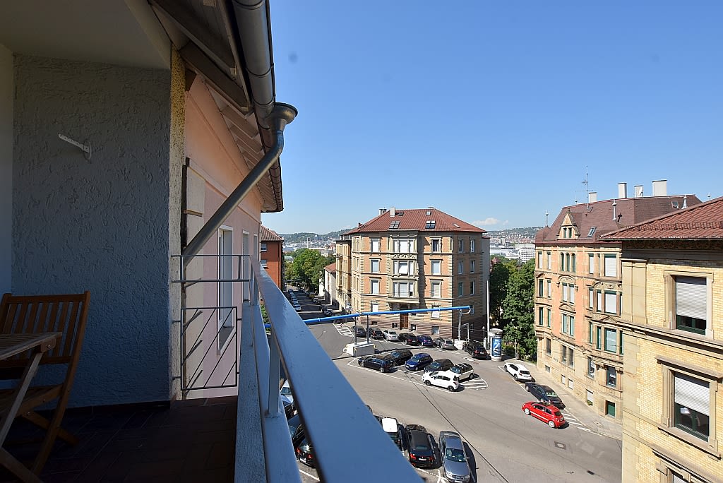 Rent 1 room apartment Stuttgart | Entire place | Stuttgart | Modern möbliert, perfekte zentrale Lage und Balkon mit Blick über Stuttgart | Hominext