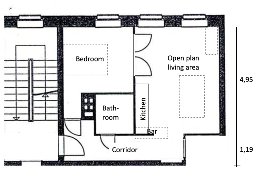 Rent 1 room apartment Berlin | Entire place | Berlin | Loft-Stil Wohnung Nähe Prenzlauer Berg & Weißensee | Hominext