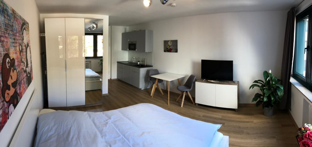 Rent 1 room apartment Köln | Entire place | Köln | Modernes Studio-Apartement am Mediapark | Hominext