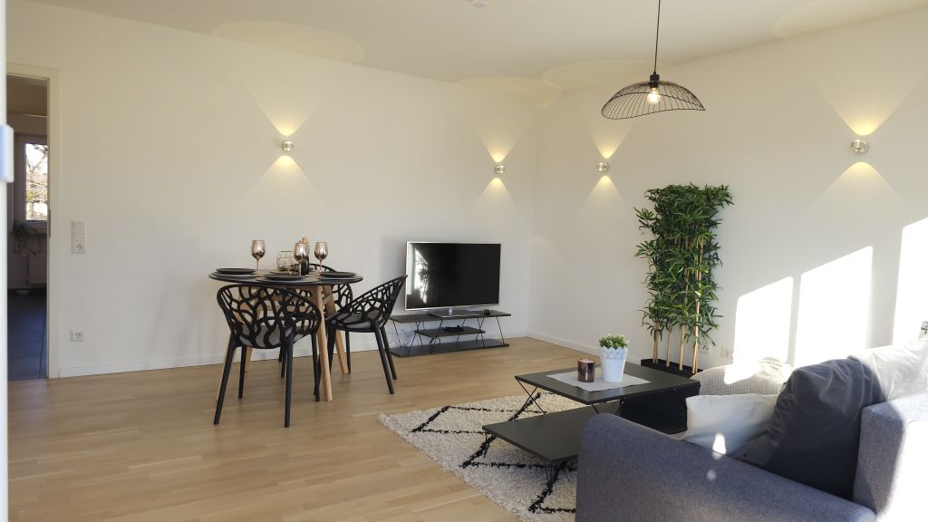Rent 2 rooms apartment München | Entire place | München | Modernes, stilvolles und geräumiges Penthouse mit atemberaubender Aussicht und schneller Anbindung | Hominext