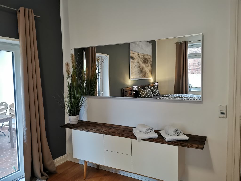 Rent 2 rooms apartment Hammoor | Entire place | Hammoor | 80m² Apartment mit 2 Schlafzimmern, mit sonniger Terrasse in zentraler Lage | Hominext