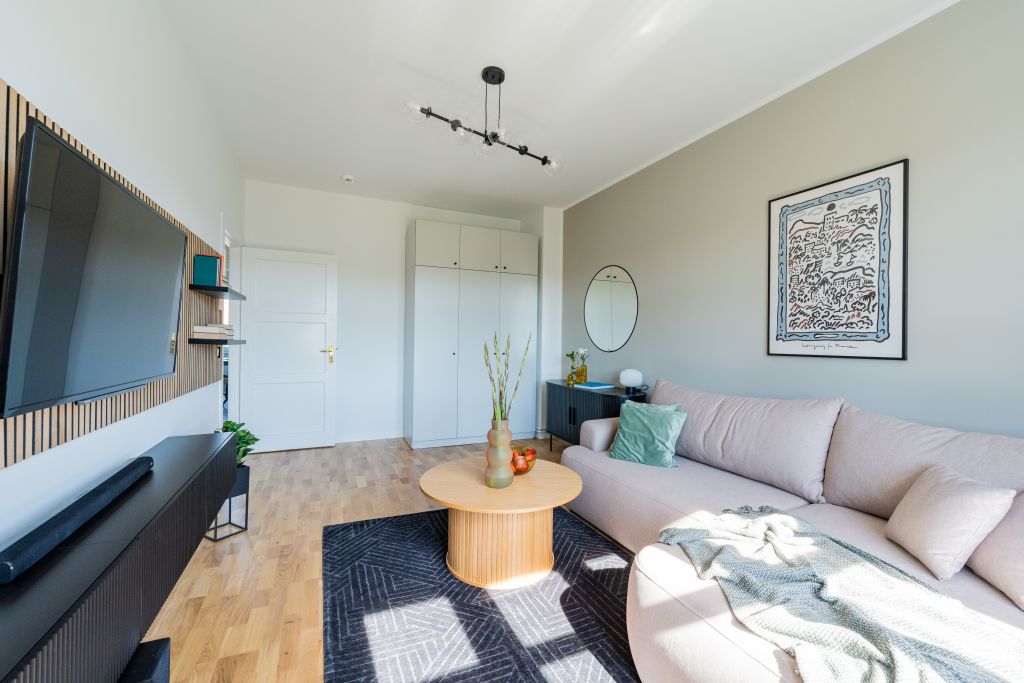 Miete 1 Zimmer Wohnung Berlin | Ganze Wohnung | Berlin | Eleganter Komfort im angesagten Berlin: Renovierte moderne Wohnung | Hominext