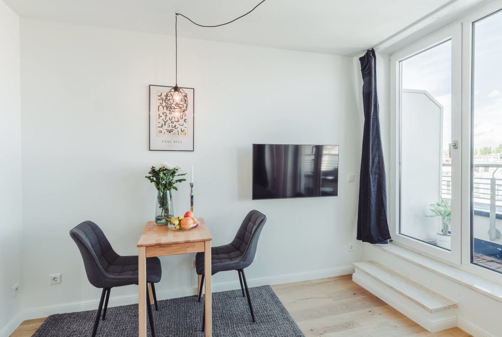 Miete 1 Zimmer Wohnung Berlin | Ganze Wohnung | Berlin | Modernes Studio mit Dachterrasse im Prenzlauer Berg | Hominext