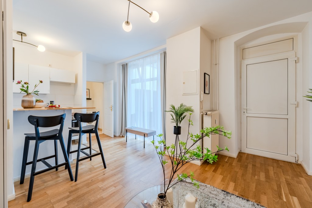 Miete 1 Zimmer Wohnung Berlin | Ganze Wohnung | Berlin | Kompakter Luxus in einem modernen 1-Zimmer-Apartment | Hominext