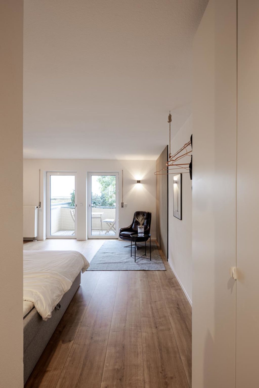 Miete 1 Zimmer Wohnung Dresden | Ganze Wohnung | Dresden | Studio Apartment, modern, hochwertig, mit Balkon, Parkplatz zentral und ruhig in Dresden | Hominext