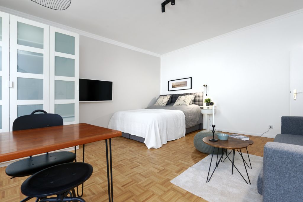 Miete 1 Zimmer Wohnung Berlin | Ganze Wohnung | Berlin | 1-Zimmer Luxus-Wohlfühl-Apartment in Berlin Mitte (direkt am Weinbergspark) | Hominext