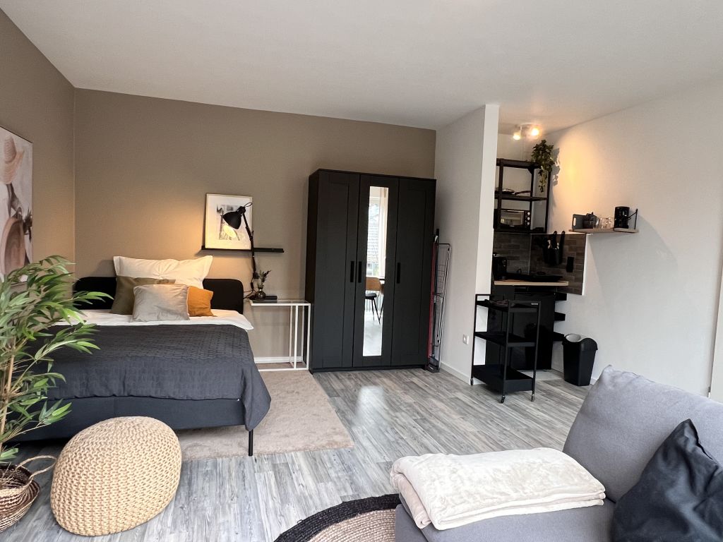 Miete 1 Zimmer Wohnung Neuss | Ganze Wohnung | Neuss | City Apartment neu u. lässig | Hominext