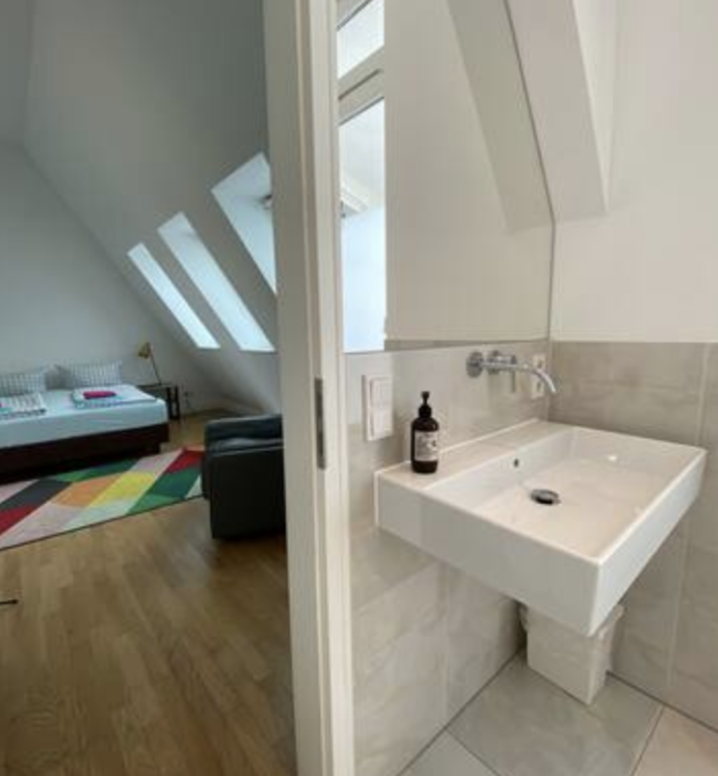 Miete 1 Zimmer Wohnung Berlin | Ganze Wohnung | Berlin | Helles Balkon-Penthouse Mitte | Hominext