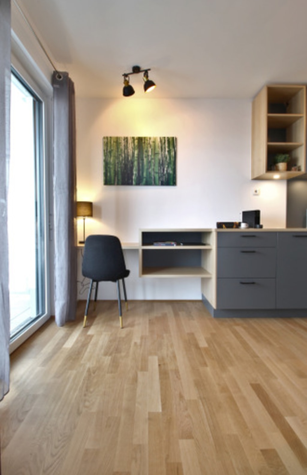 Miete 1 Zimmer Wohnung Bonn | Ganze Wohnung | Bonn | Voll möbliertes Luxus-Apartment inkl. WLAN/TV, EBK, Fußbodenheizung, Parkett*Erstbezug* | Hominext