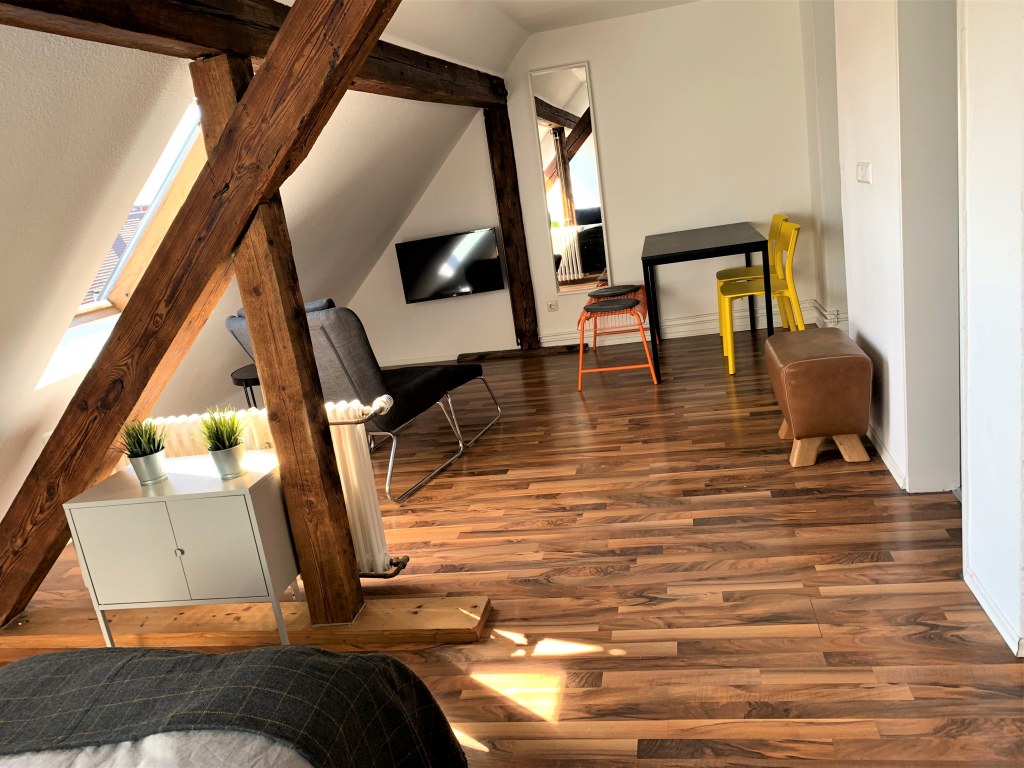 Rent 1 room apartment Karlsruhe | Entire place | Karlsruhe | über den Dächern Karlsruhes | Hominext