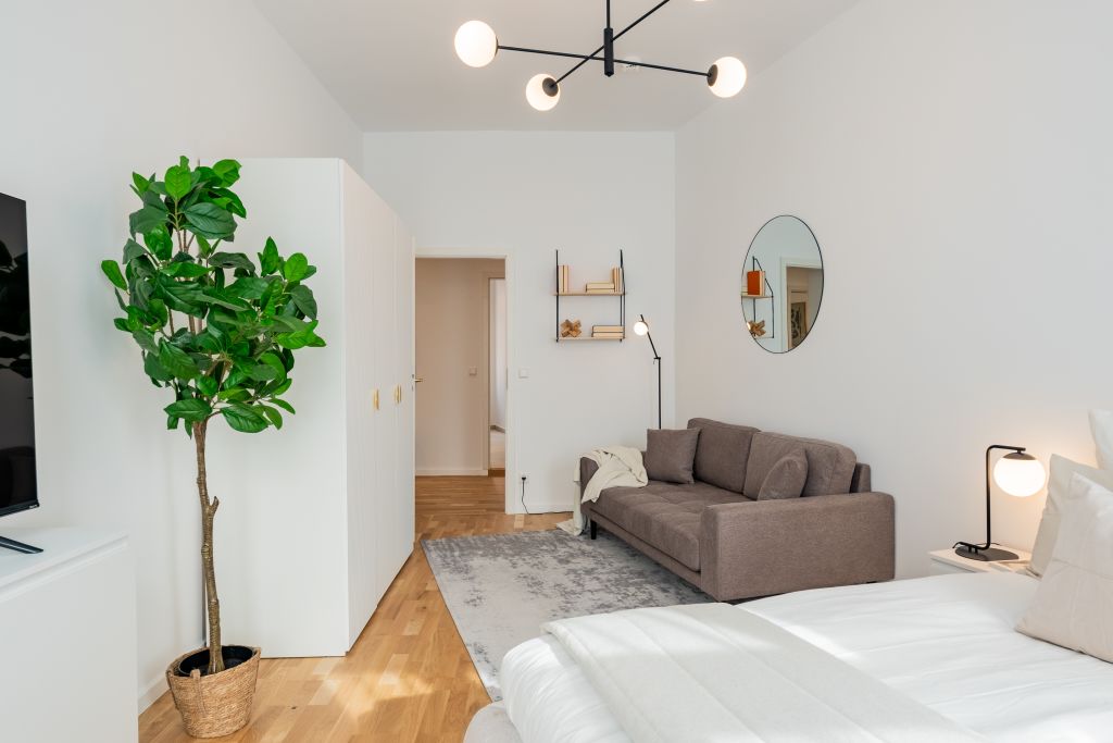 Miete 2 Zimmer Wohnung Berlin | Ganze Wohnung | Berlin | Modern möblierte 2-Zimmer-Wohnung mit Arbeitsraum im Stadtteil Wedding | Hominext