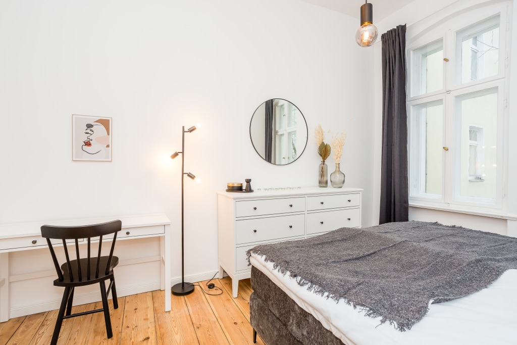 Miete 1 Zimmer Wohnung Berlin | Ganze Wohnung | Berlin | Charmantes und modernes Apartment im Altbau | Hominext